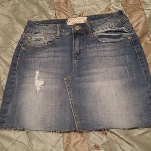 Jean skirt